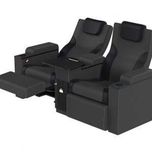 Odeon Grande Motorised seating for cinema-front iso2 view