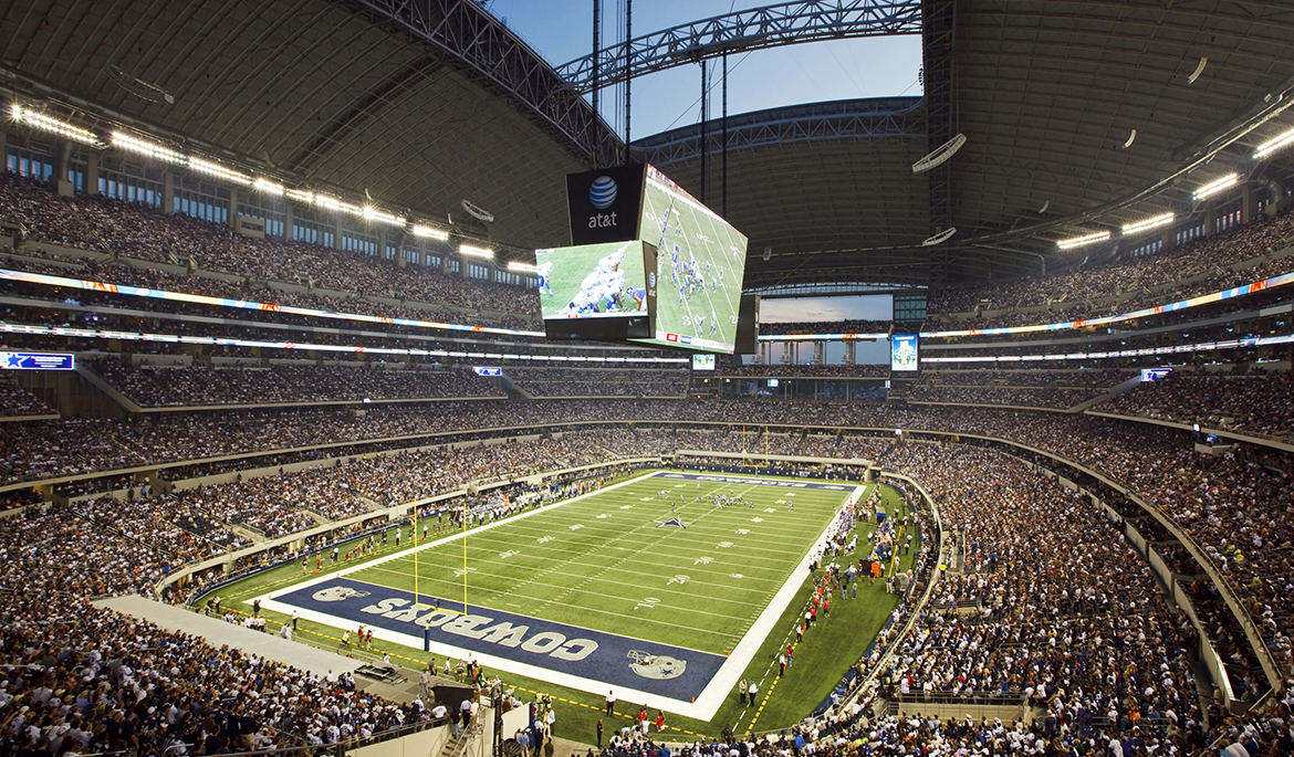 AT&T Stadium Seating Supplied by Camatic Seating